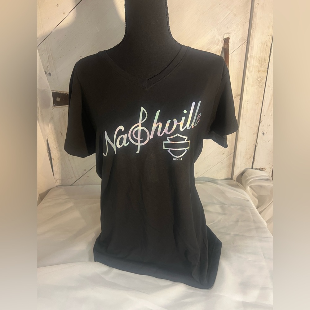 Harley-Davidson Black Cotton T-Shirt Size Large Never Worn